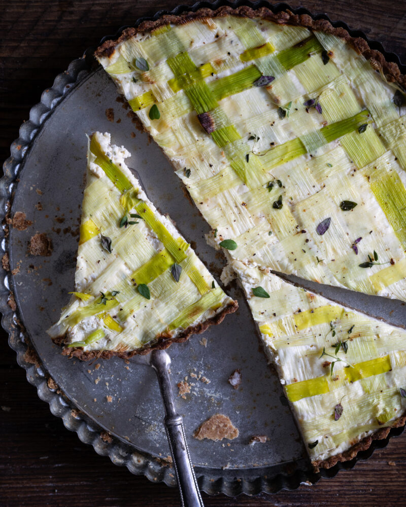 leek tart