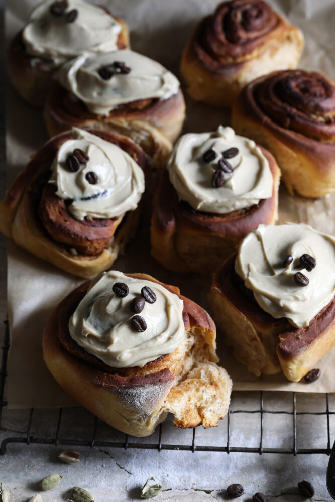 sweet potato coffee buns