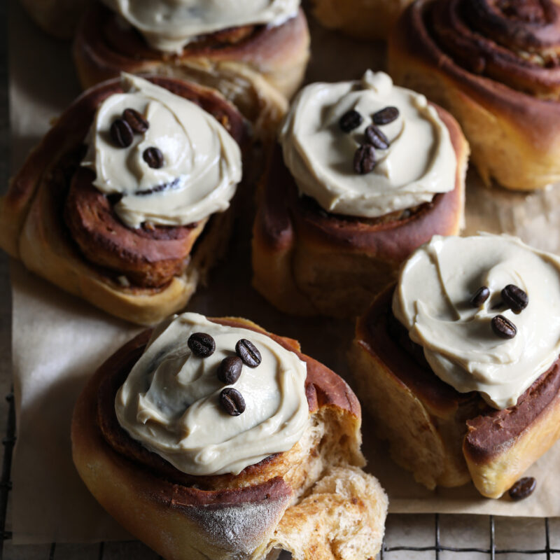 sweet potato coffee buns